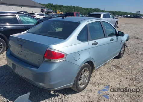 2008 Ford Focus Se/Ses from USA, damaged, VIN 1FAHP35N18W248700